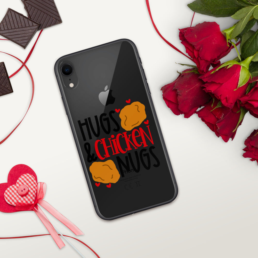 HUGS AND CHICKEN NUGS- iPhone Case