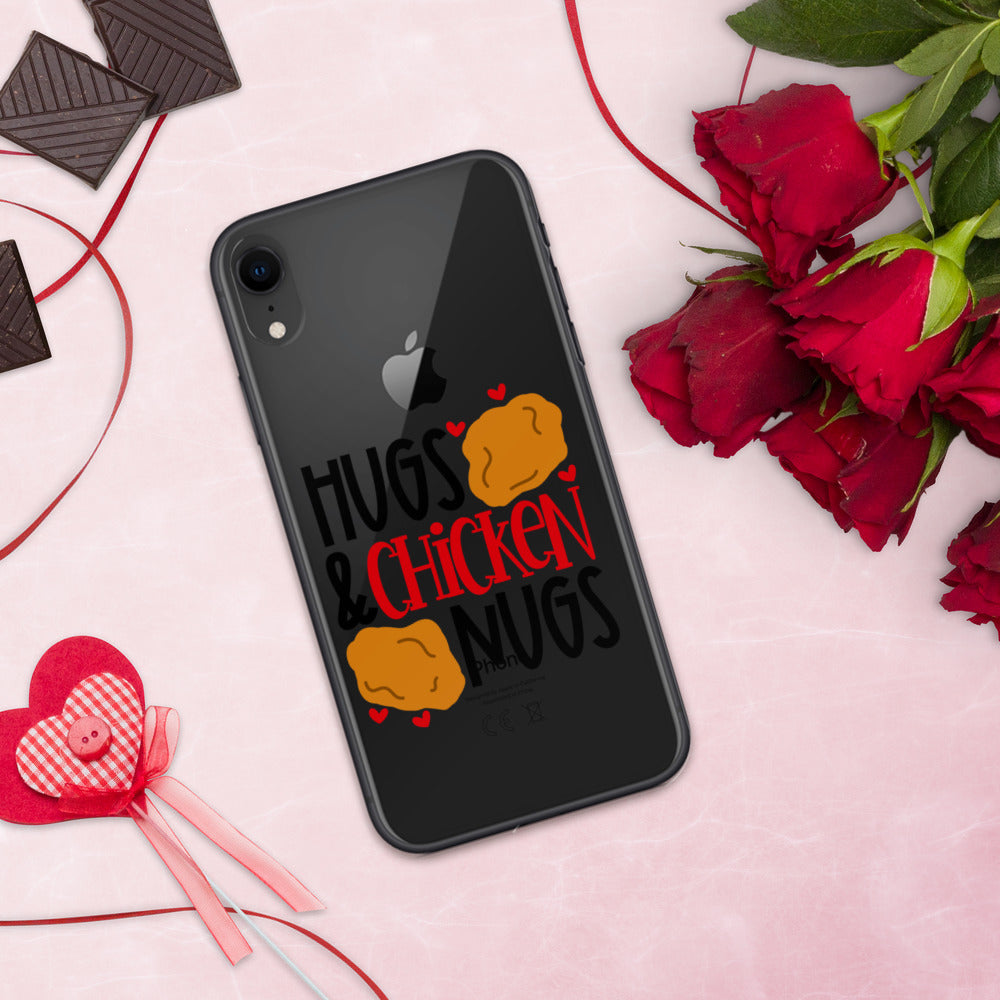 HUGS AND CHICKEN NUGS- iPhone Case