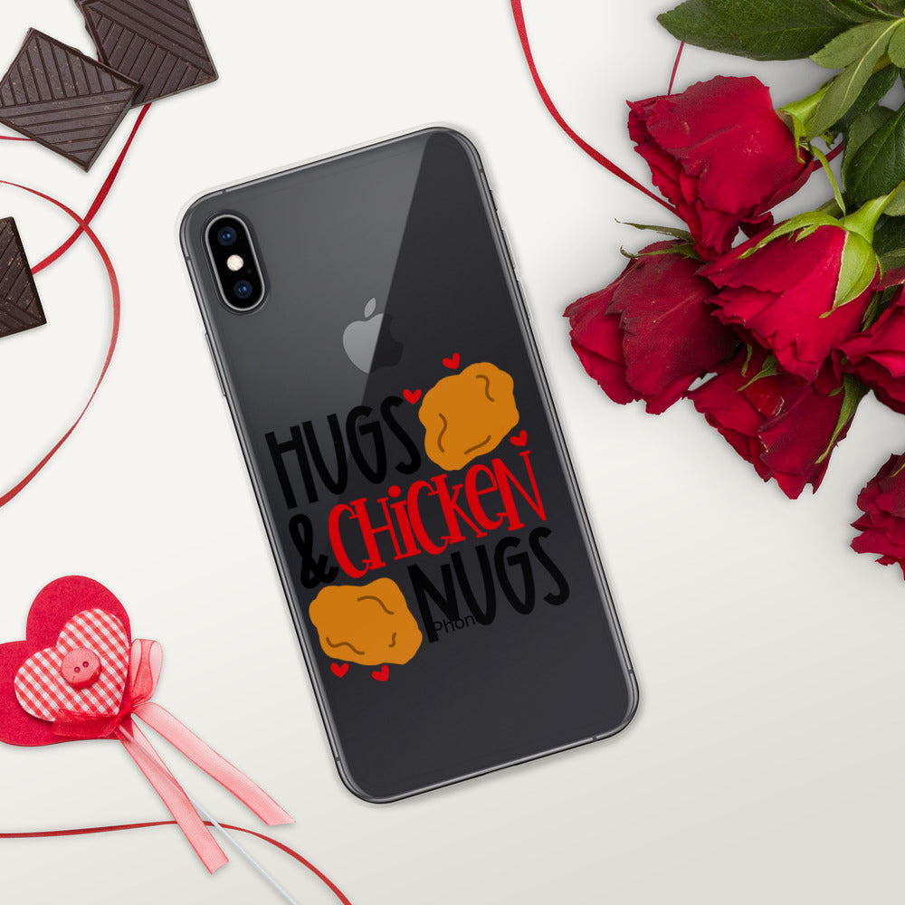 HUGS AND CHICKEN NUGS- iPhone Case