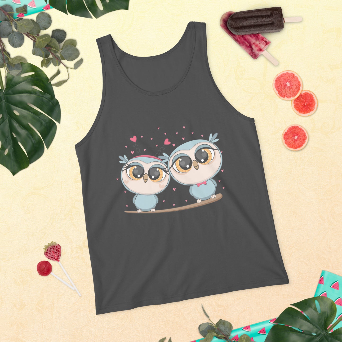 OWL I NEED IS YOU- Unisex Tank Top