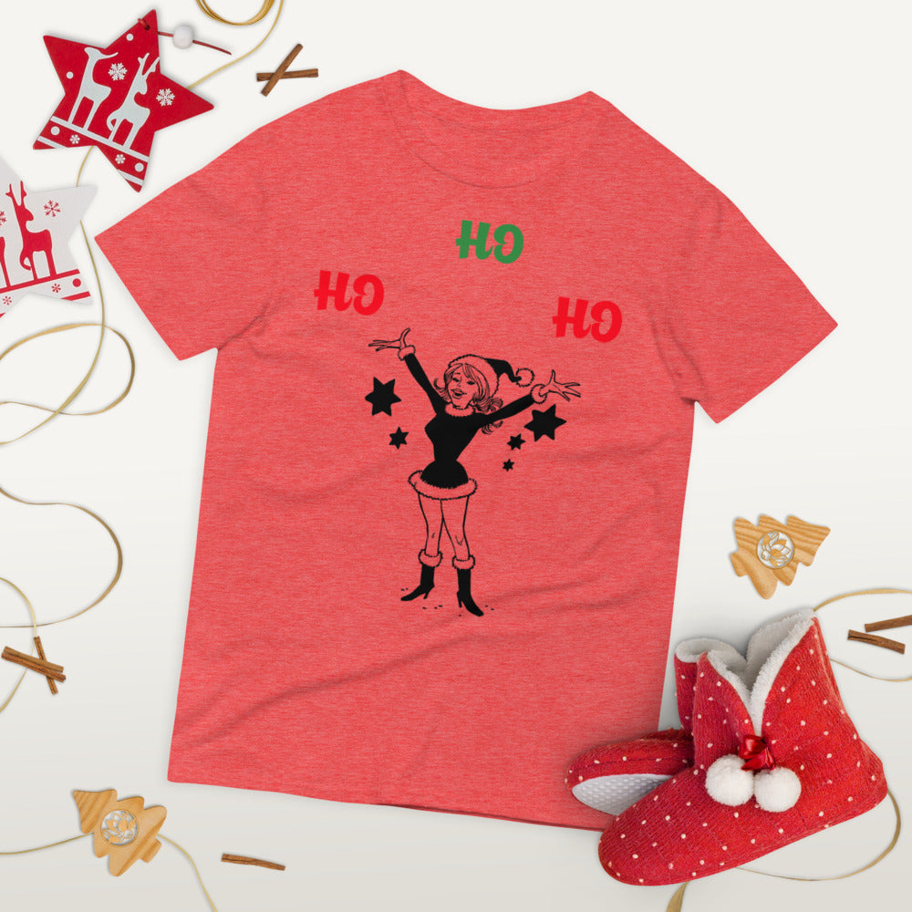 HO HO HO- Unisex Short-Sleeve T-Shirt