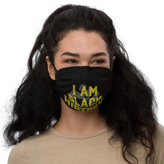 I AM BLACK HISTORY- Face mask