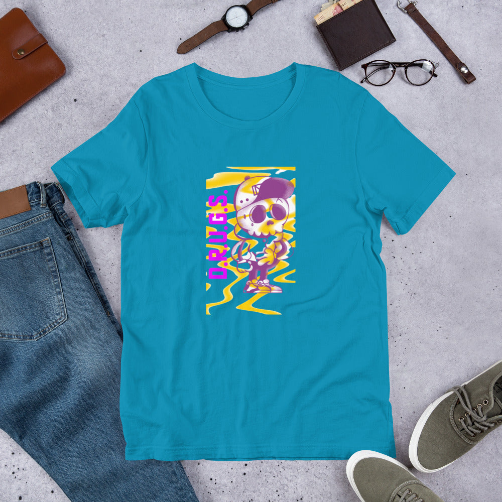 D.R.U.G.S.-Short-Sleeve Unisex T-Shirt