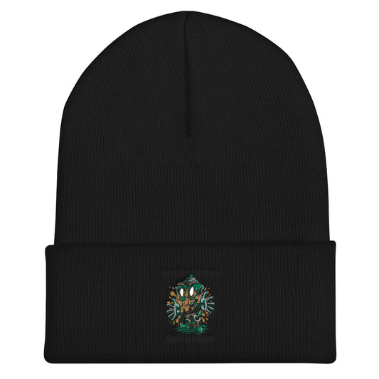 DESTRUCTION RUNS UNDER GODS STRUCTURE- Cuffed Beanie