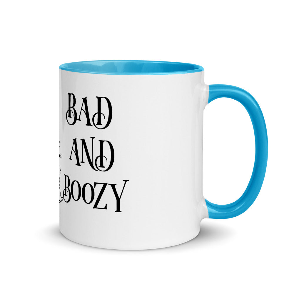 BAD AND BOOZY- Mug with Color Inside