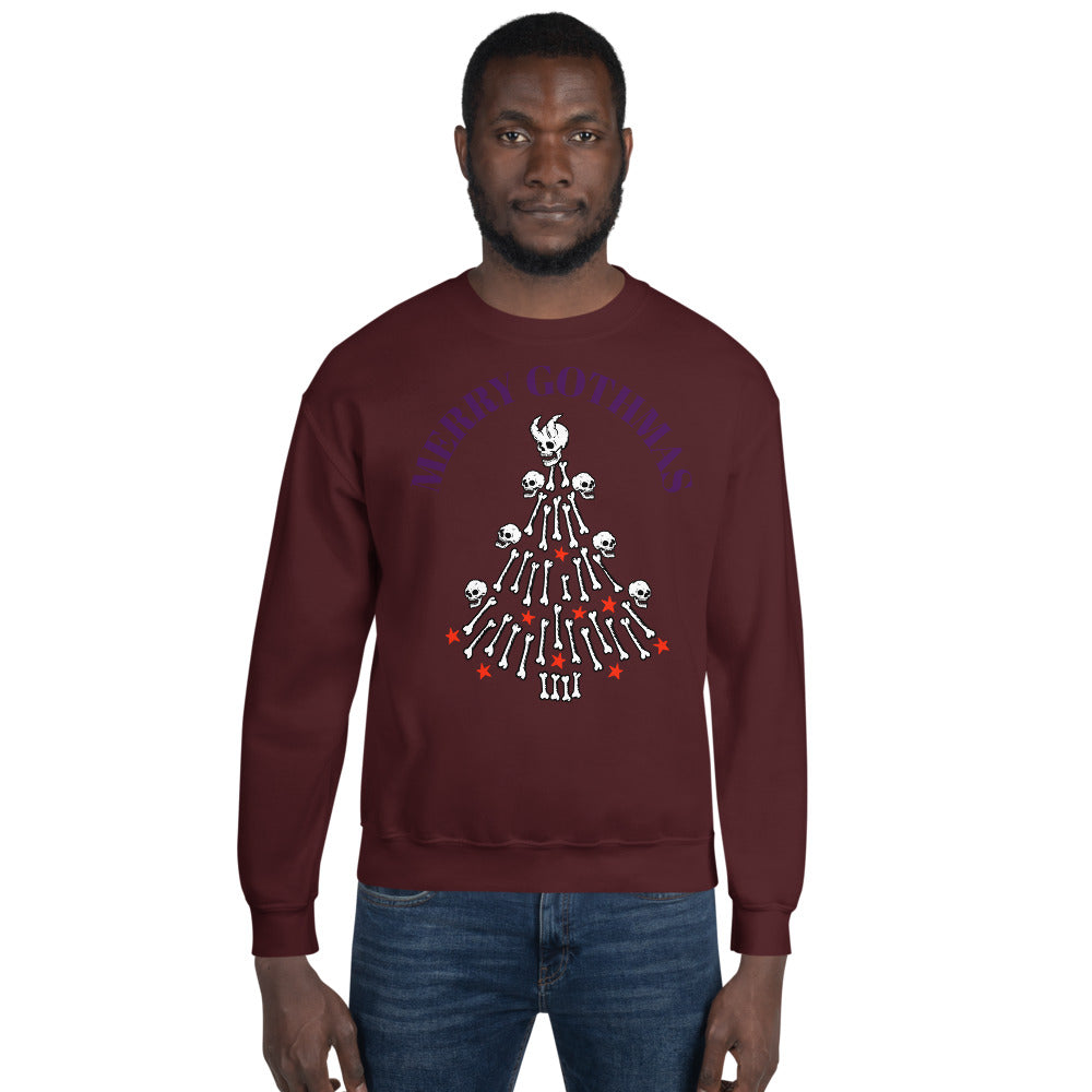 MERRY GOTHMAS- Unisex Sweatshirt