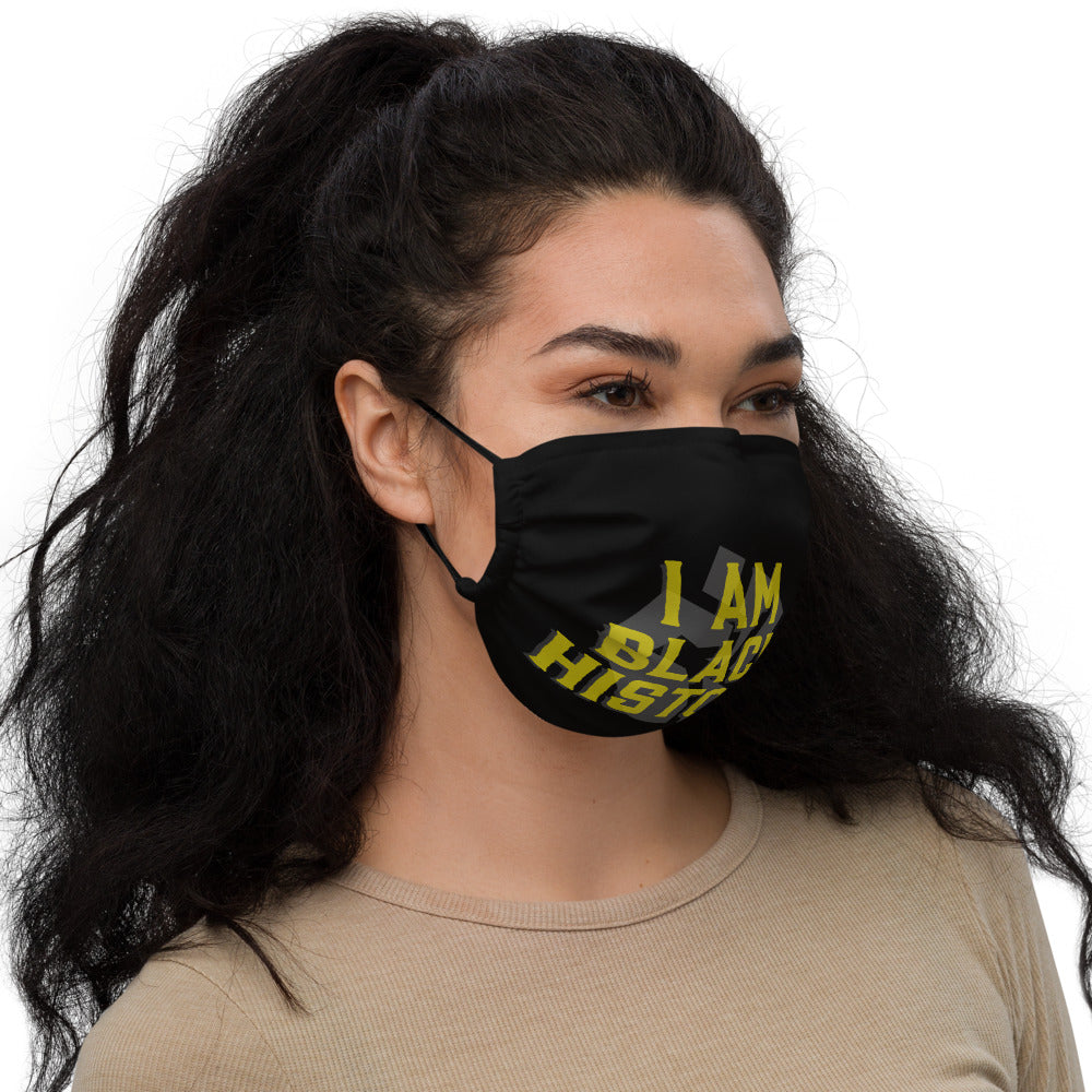 I AM BLACK HISTORY- Face mask