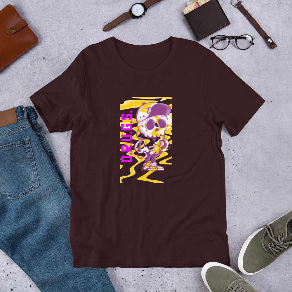 D.R.U.G.S.-Short-Sleeve Unisex T-Shirt