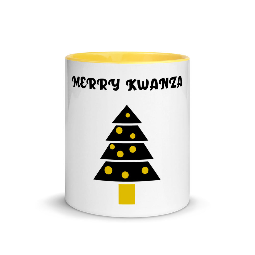 MERRY KWANZA- Mug with Color Inside