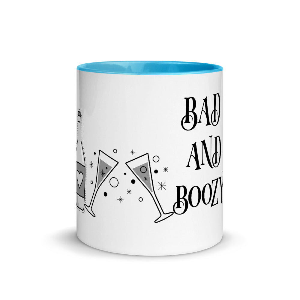 BAD AND BOOZY- Mug with Color Inside