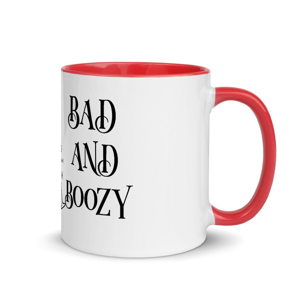 BAD AND BOOZY- Mug with Color Inside