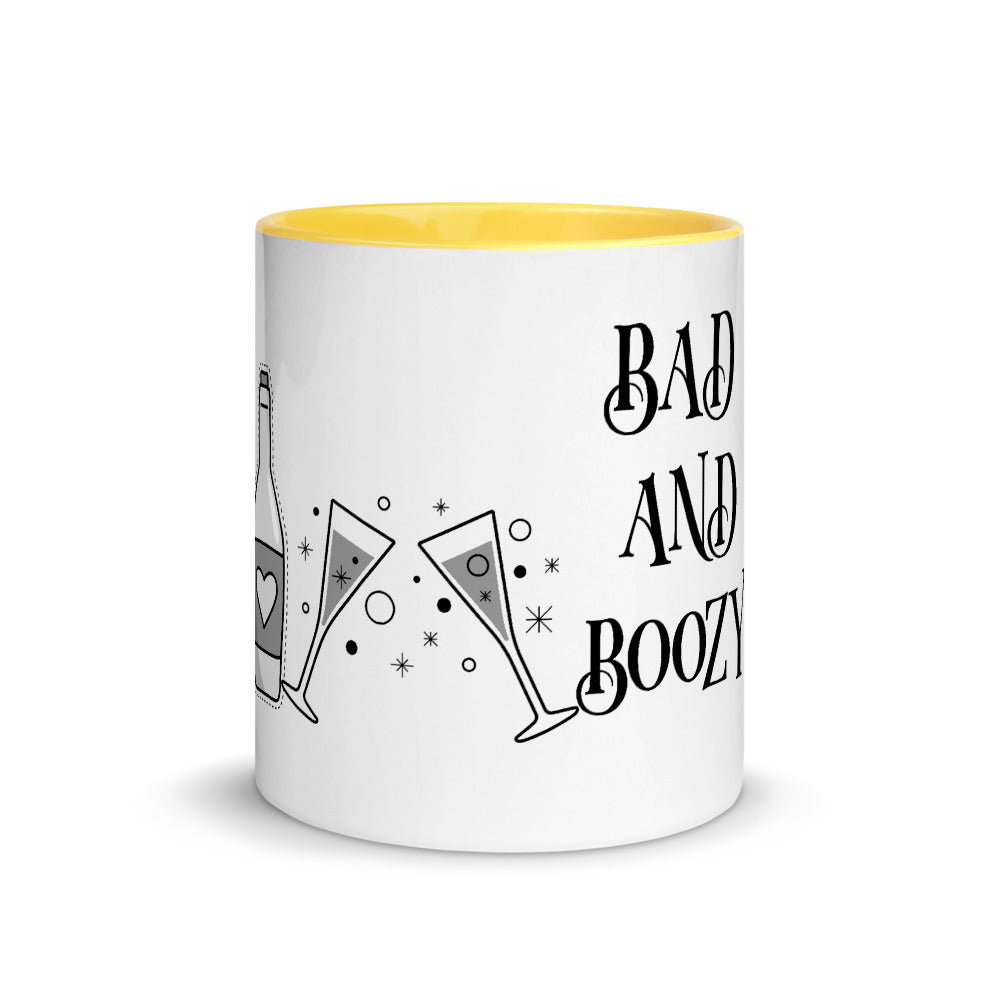 BAD AND BOOZY- Mug with Color Inside