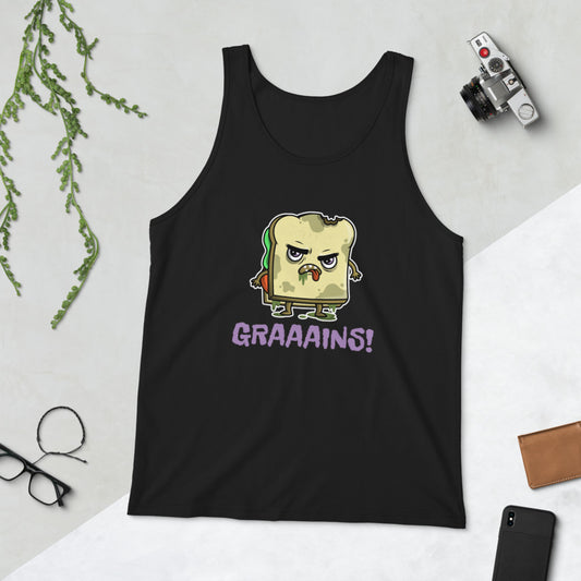 GRAAAAINS!- Unisex Tank Top