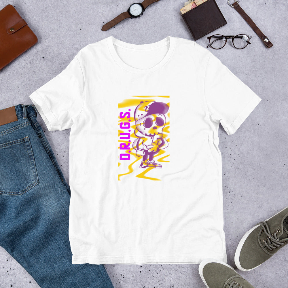 D.R.U.G.S.-Short-Sleeve Unisex T-Shirt