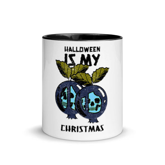 HALLOWEEN IS MY CHRISTMAS- Mug with Color Inside