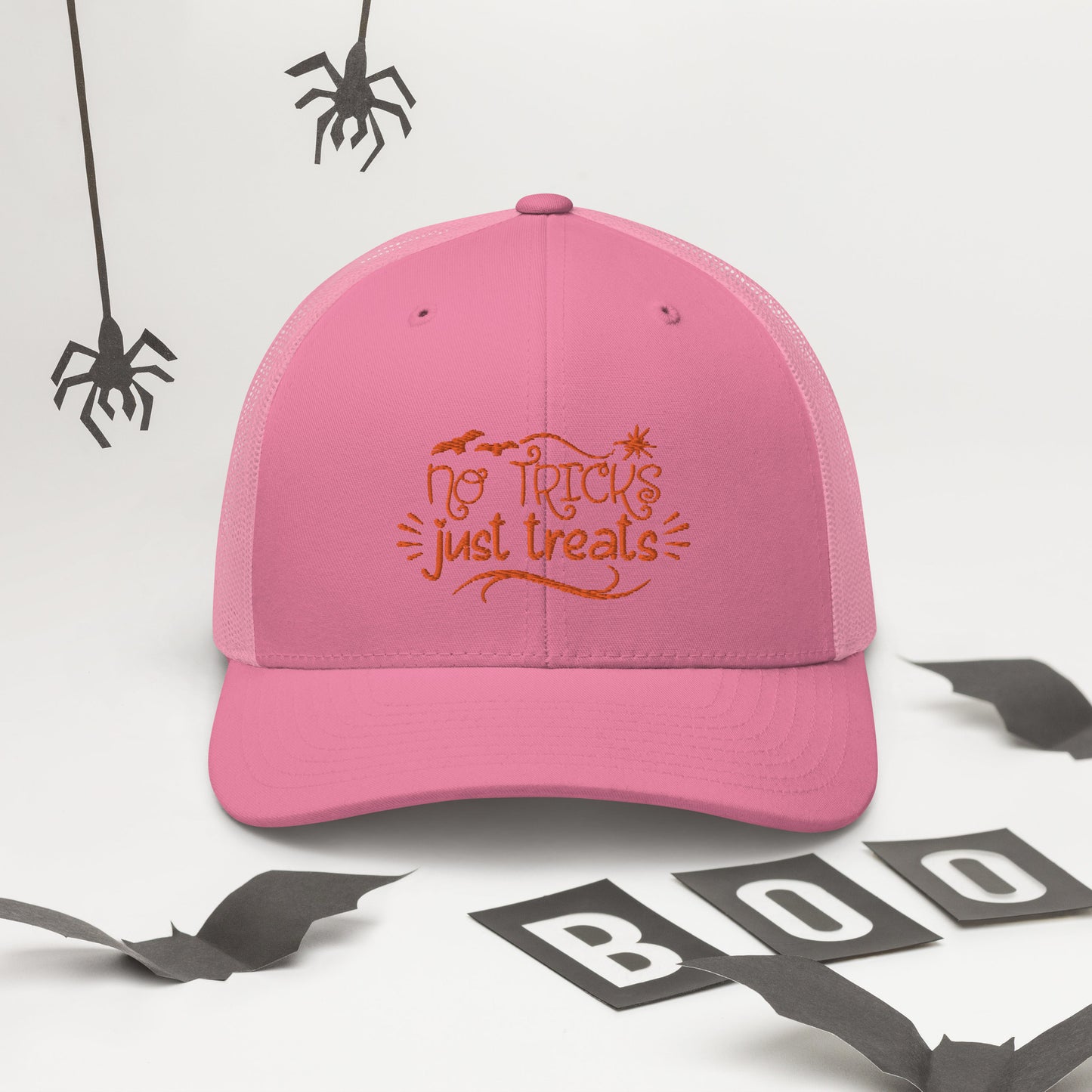 NO TRICKS JUST TREATS- Trucker Cap