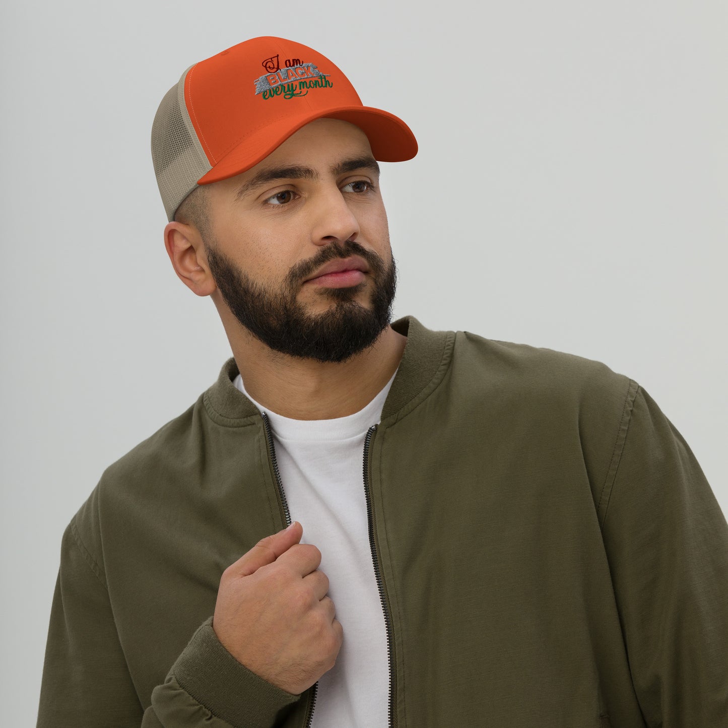 I AM BLACK EVERY MONTH- Trucker Cap