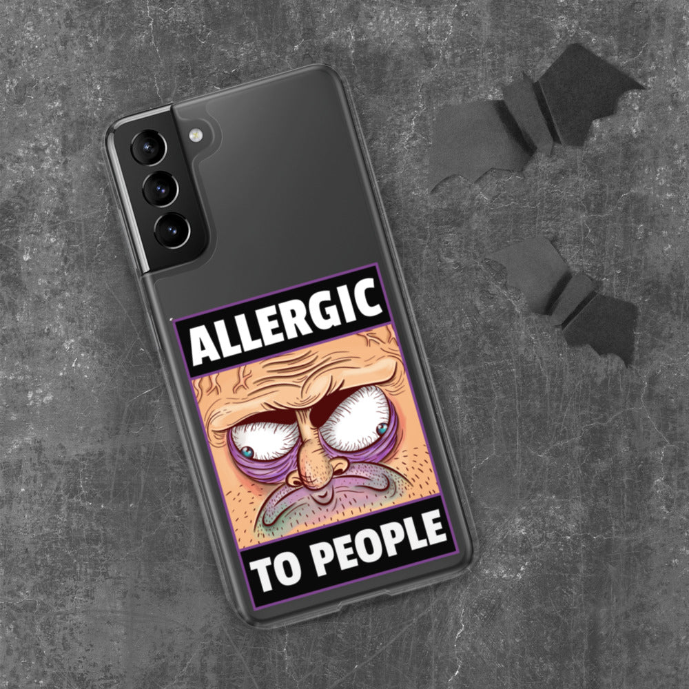 ALLERGIC TO PEOPLE- Samsung Case