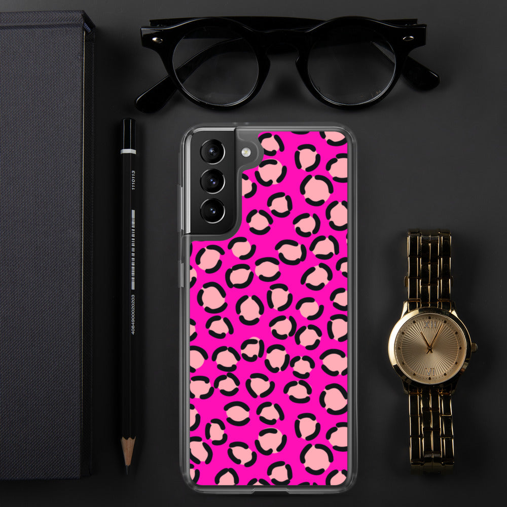 PINK LEOPARD- Samsung Case