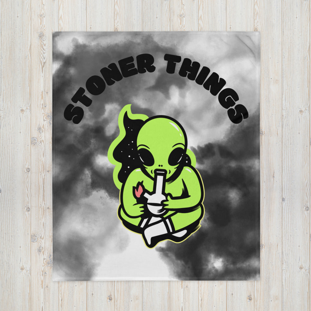 STONER THINGS- Throw Blanket