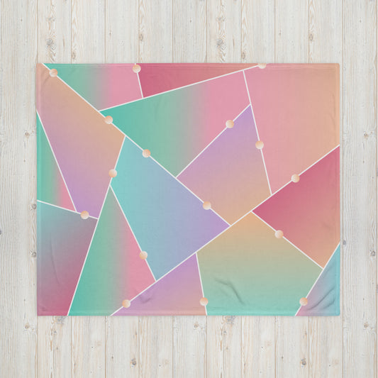 ABSTRACT GLASS- Throw Blanket