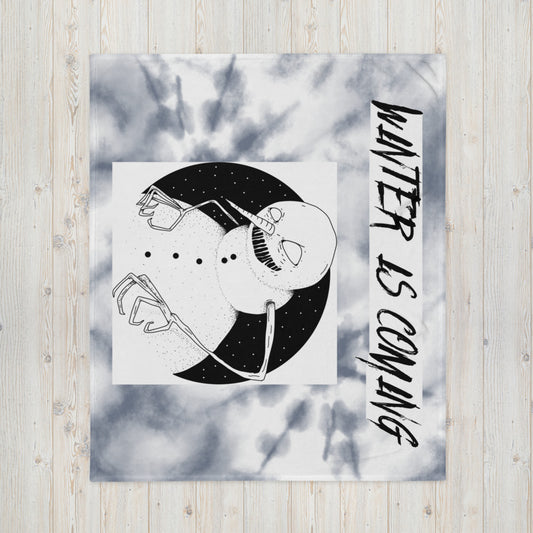 WINTER IS COMING- Throw Blanket