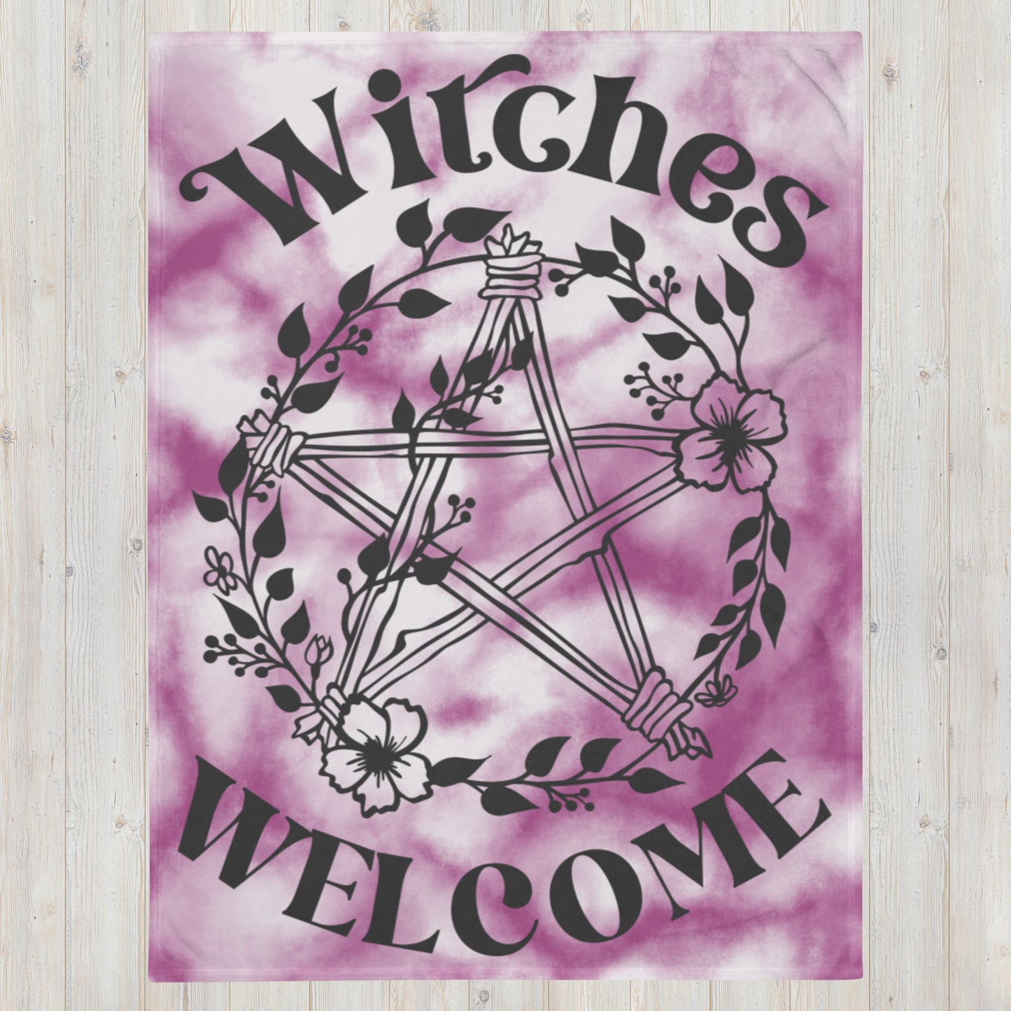 WITCHES WELCOME- Throw Blanket
