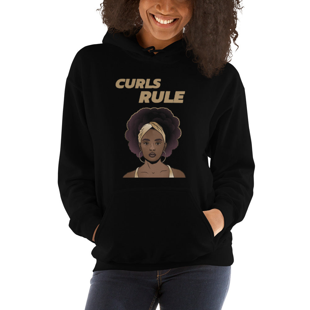 CURLS RULE- Unisex Hoodie