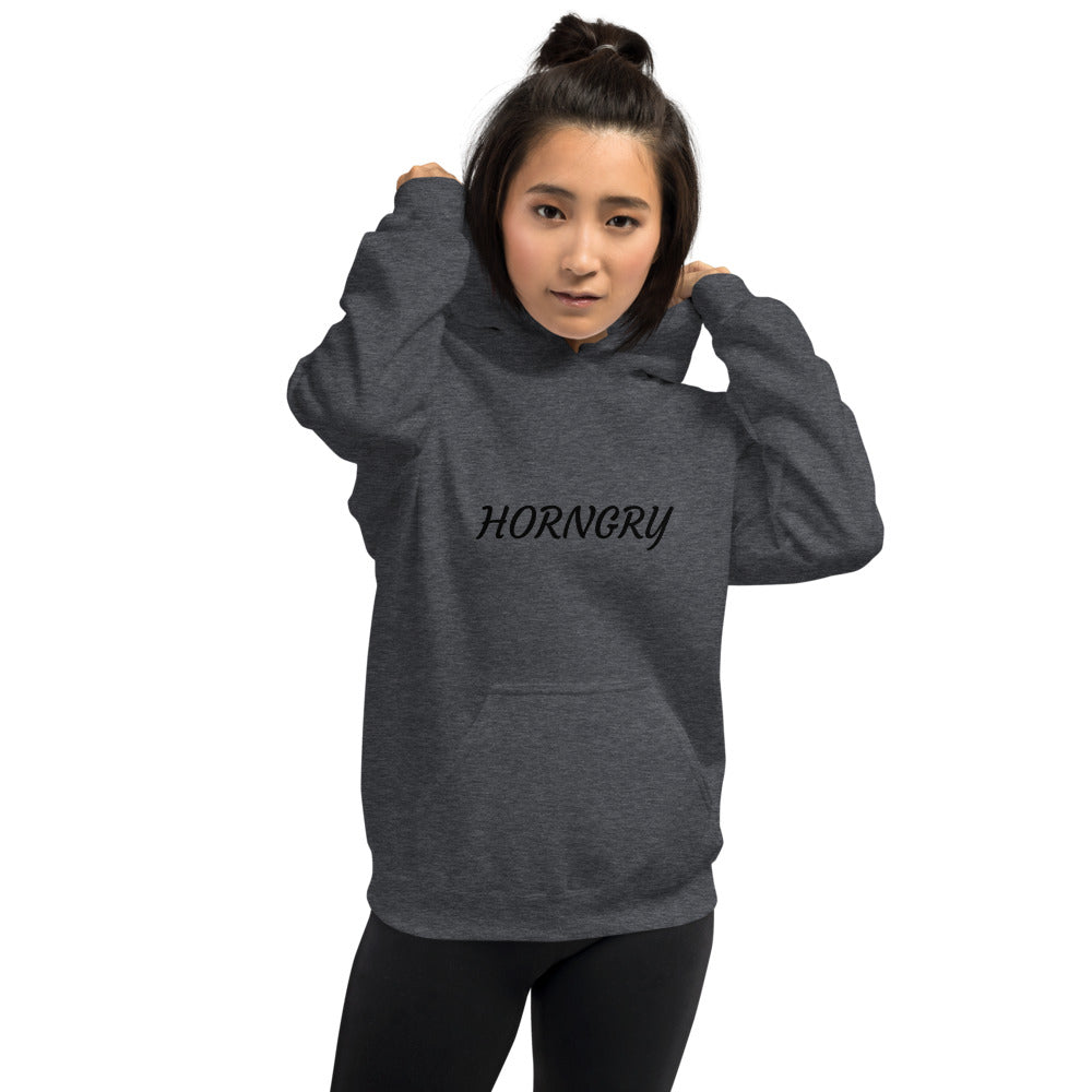 HORNGRY (HORNY AND HUNGRY)- Unisex Hoodie