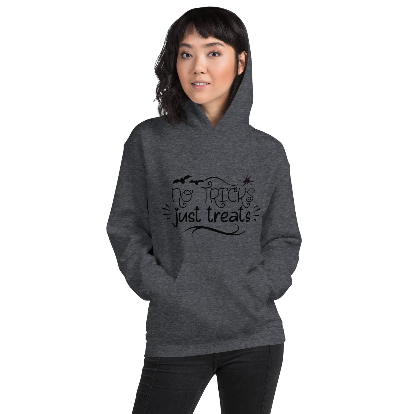 NO TRICKS, JUST TREATS- Unisex Hoodie