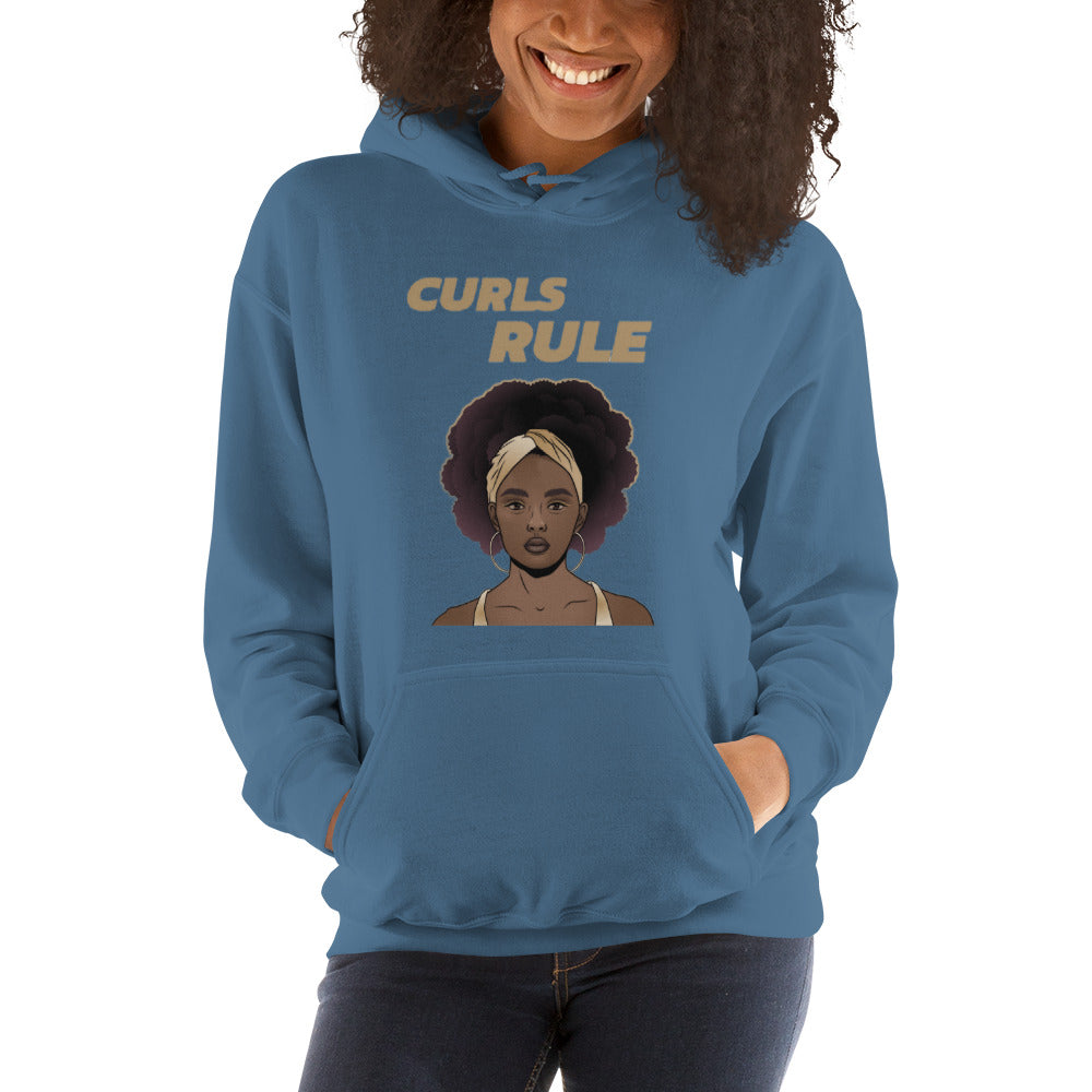 CURLS RULE- Unisex Hoodie
