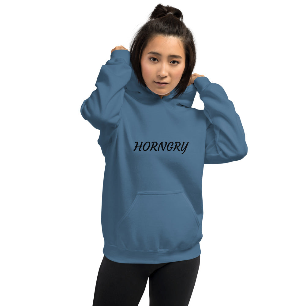HORNGRY (HORNY AND HUNGRY)- Unisex Hoodie