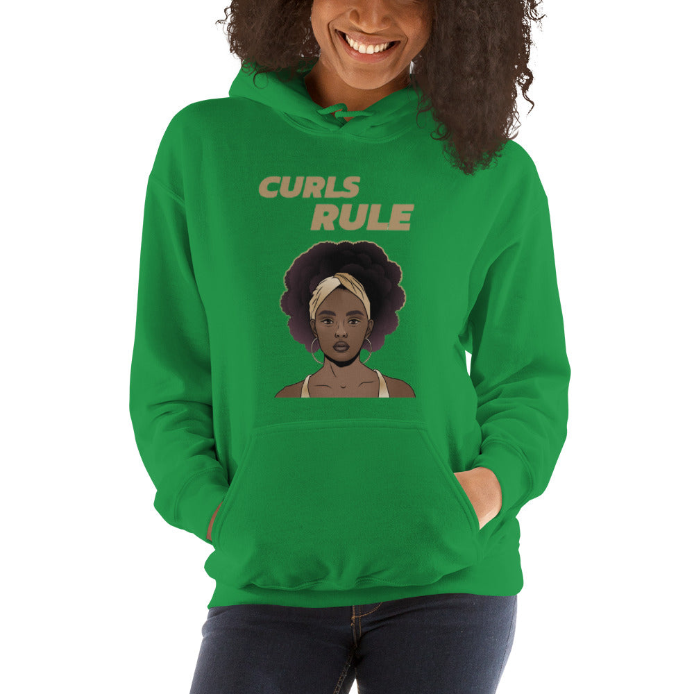 CURLS RULE- Unisex Hoodie