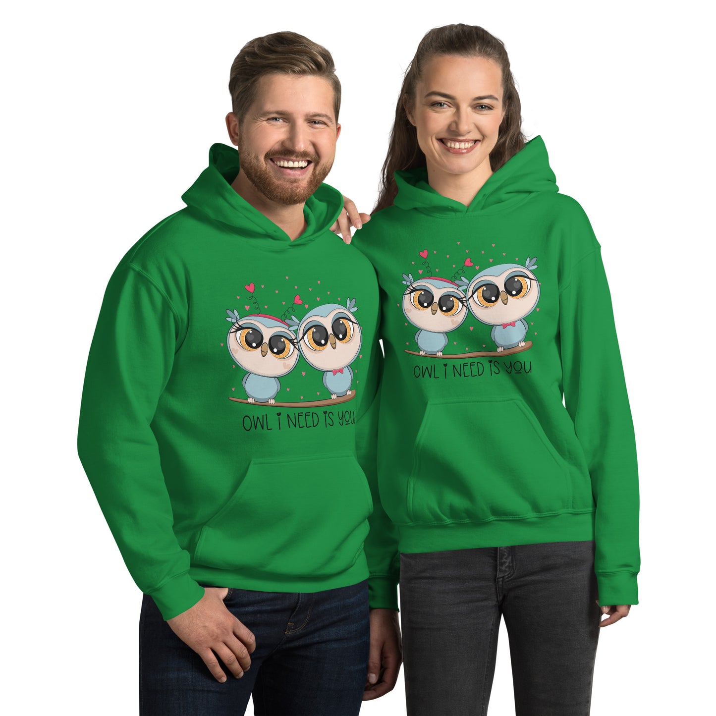 OWL I NEED IS YOU- Unisex Hoodie