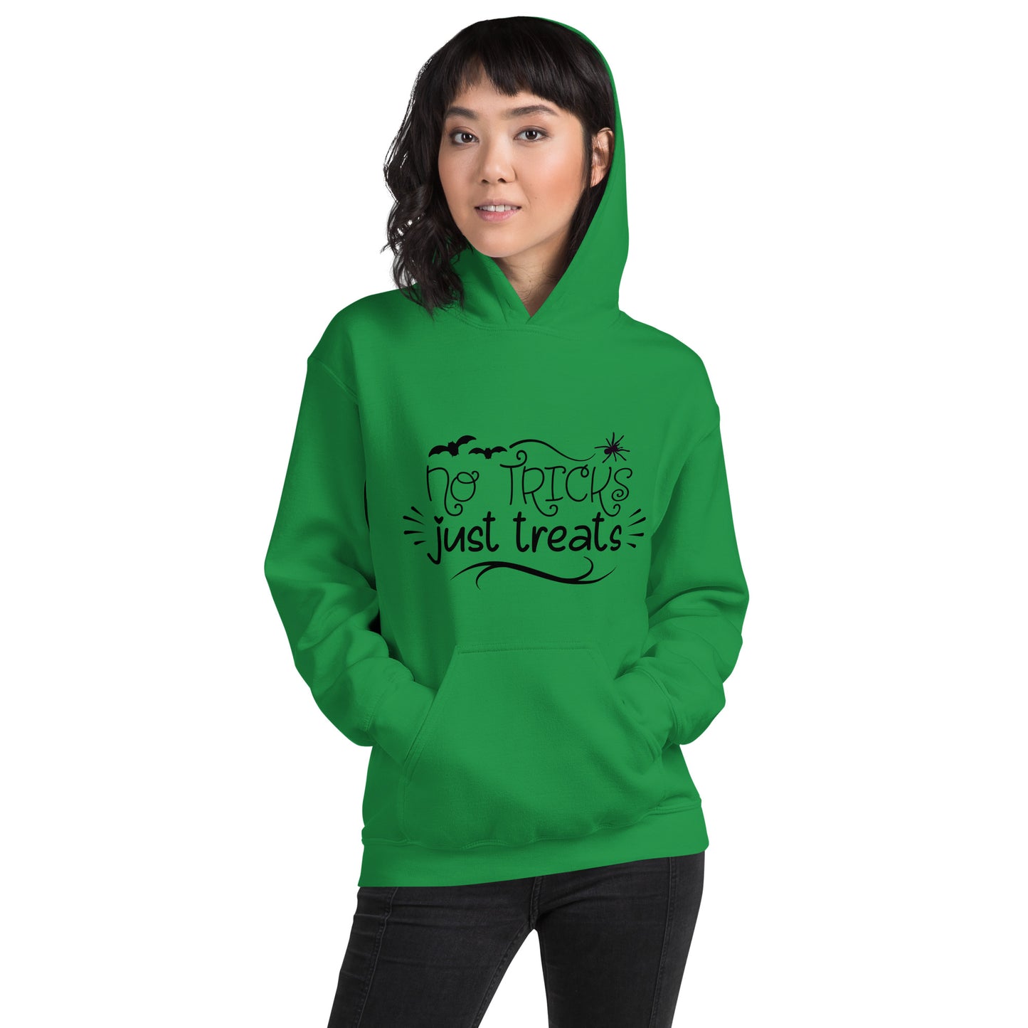NO TRICKS, JUST TREATS- Unisex Hoodie