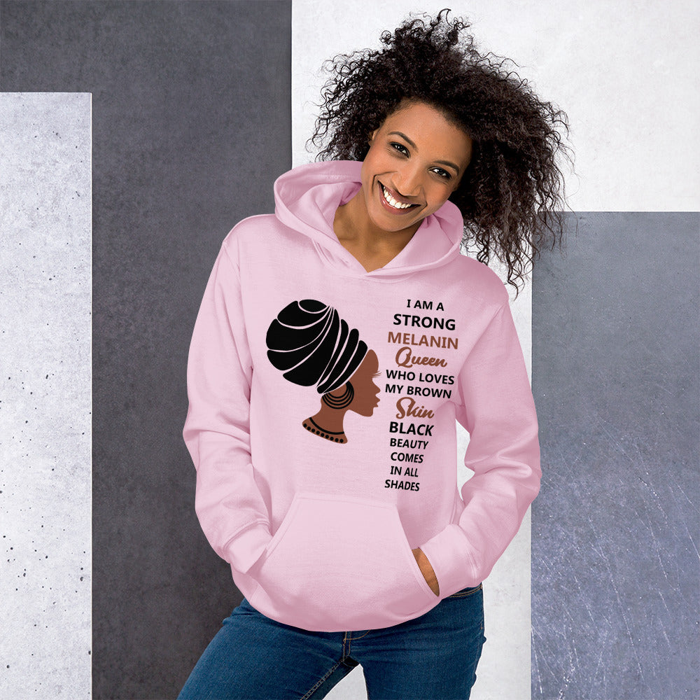 BLACK MELANIN QUEEN- Unisex Hoodie