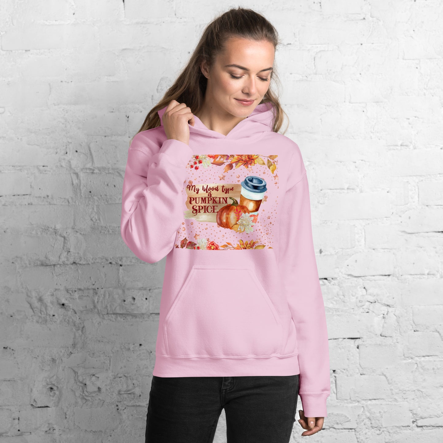 MY BLOOD TYPE IS PUMPKIN SPICE- Unisex Hoodie