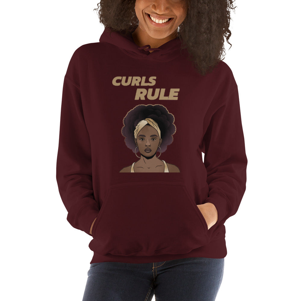 CURLS RULE- Unisex Hoodie