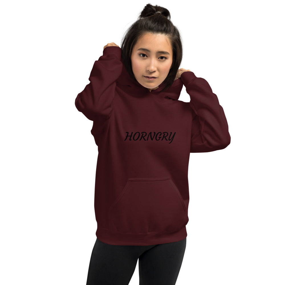 HORNGRY (HORNY AND HUNGRY)- Unisex Hoodie