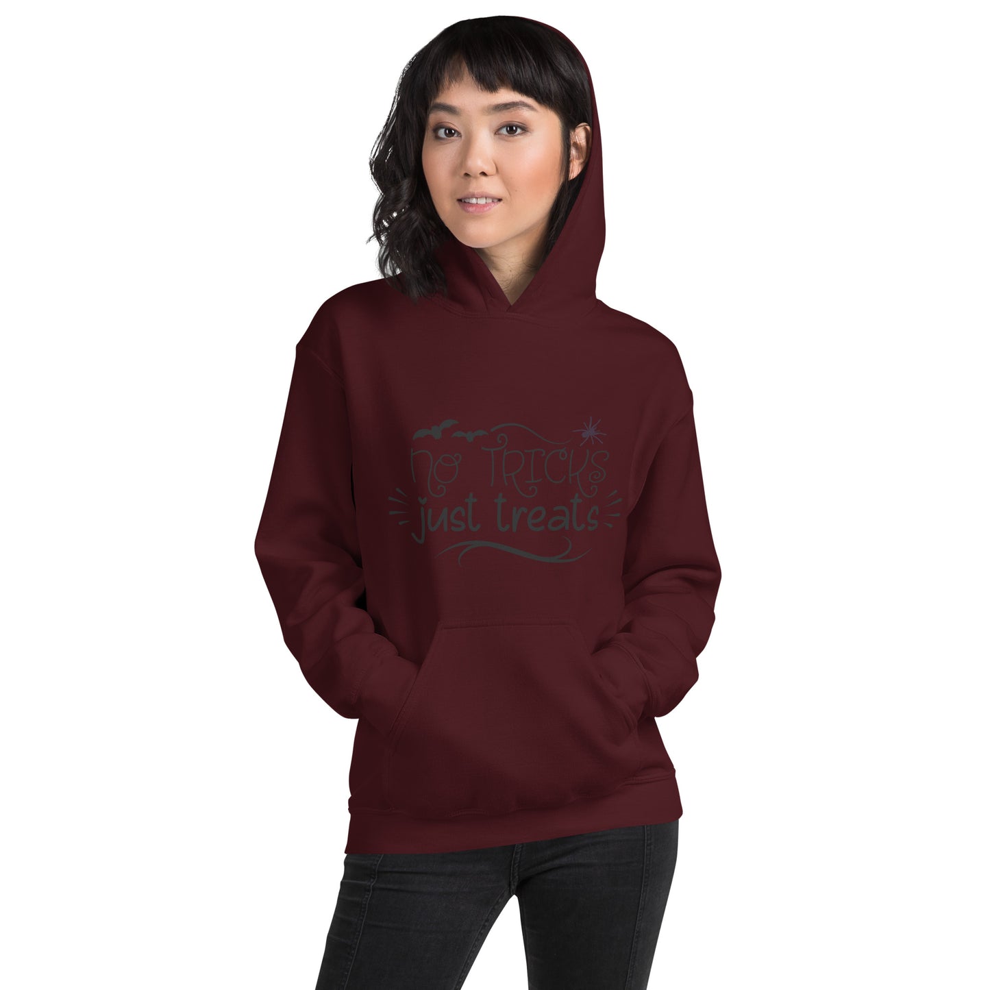 NO TRICKS, JUST TREATS- Unisex Hoodie