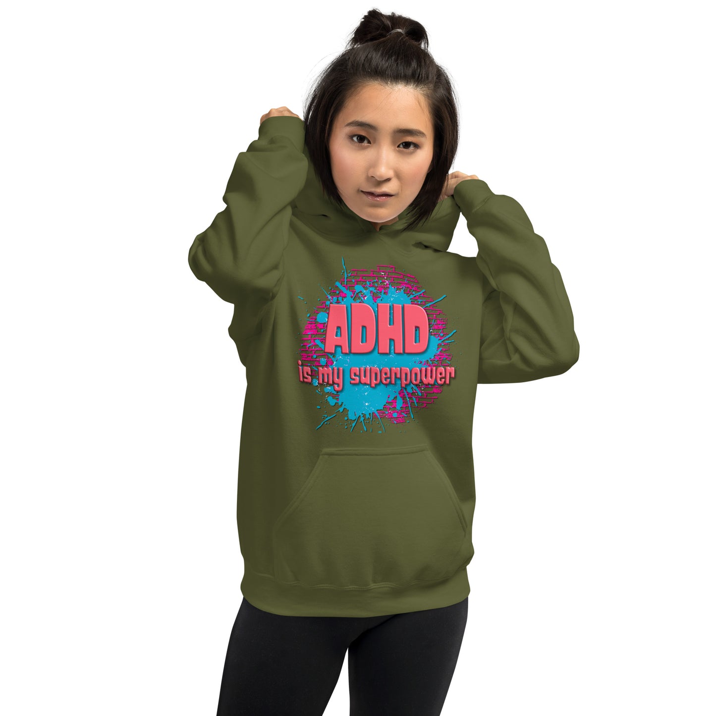 ADHD IS MY SUPERPOWER- Unisex Hoodie