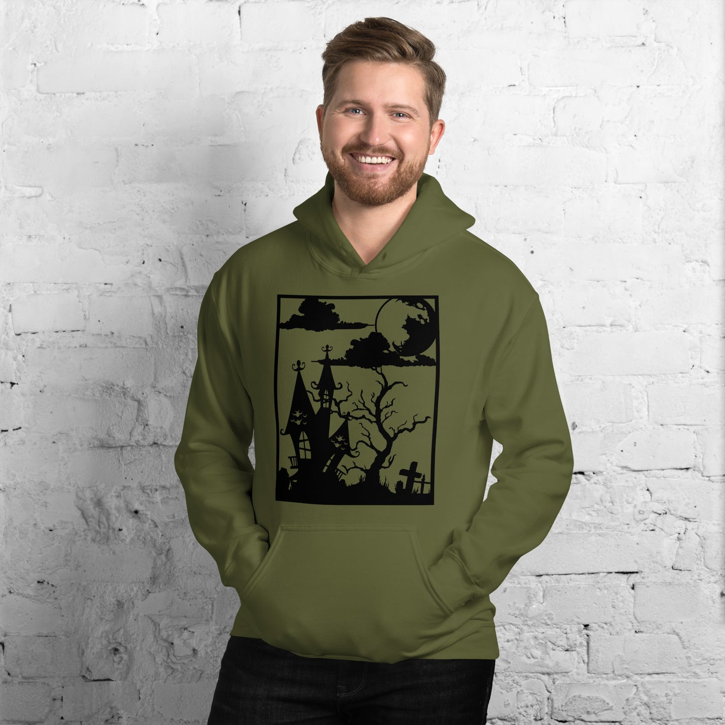 HAUNTED HOUSE- Unisex Hoodie