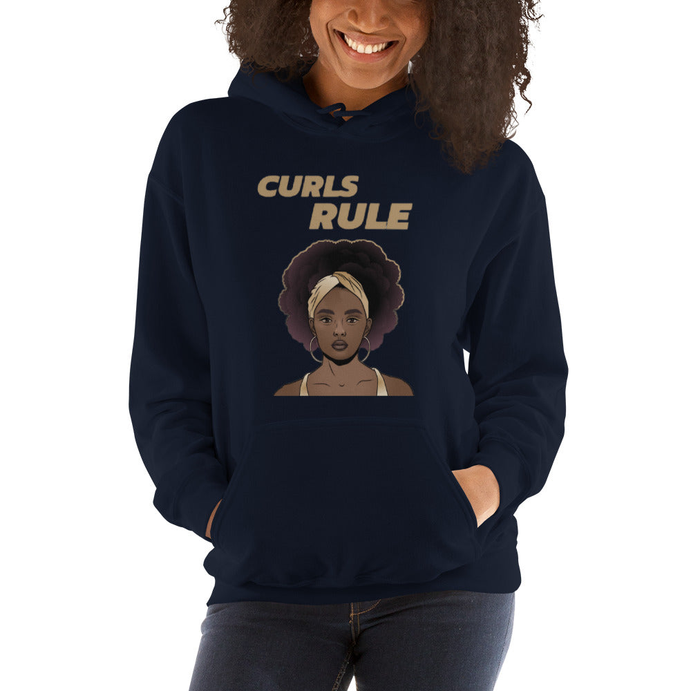 CURLS RULE- Unisex Hoodie