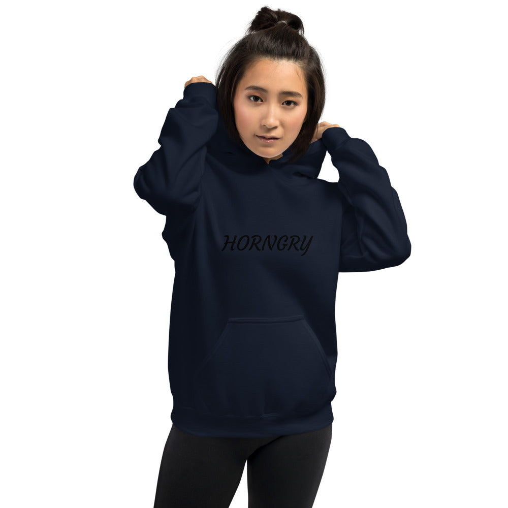 HORNGRY (HORNY AND HUNGRY)- Unisex Hoodie