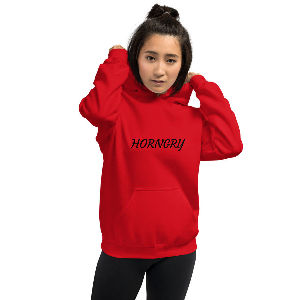 HORNGRY (HORNY AND HUNGRY)- Unisex Hoodie