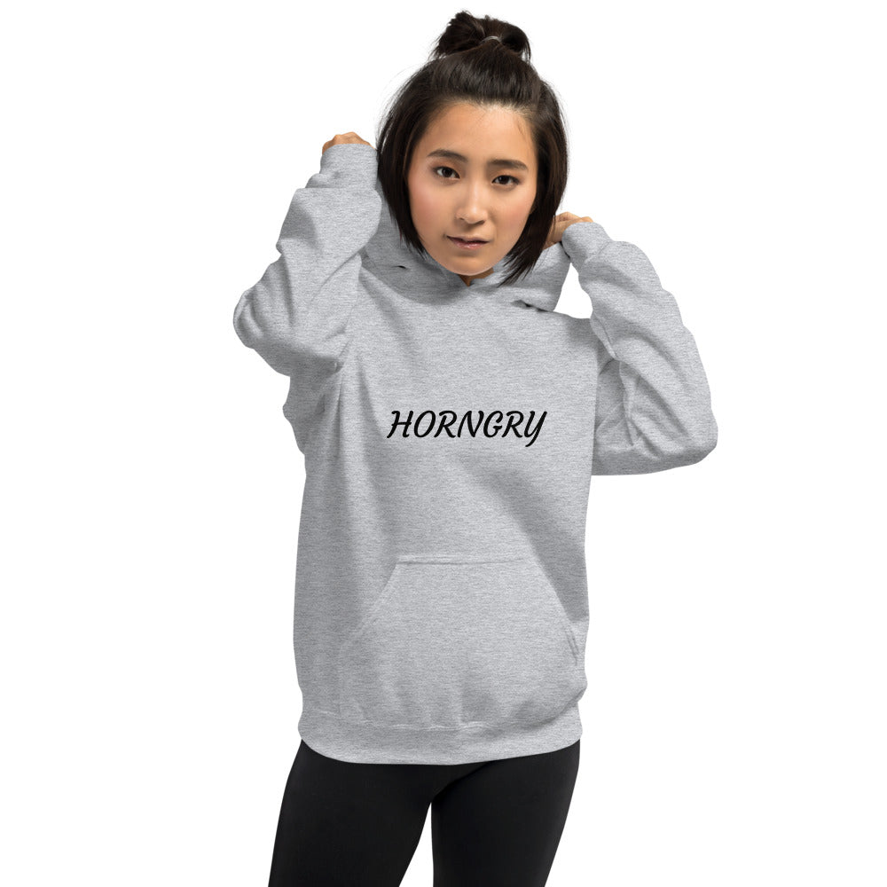 HORNGRY (HORNY AND HUNGRY)- Unisex Hoodie