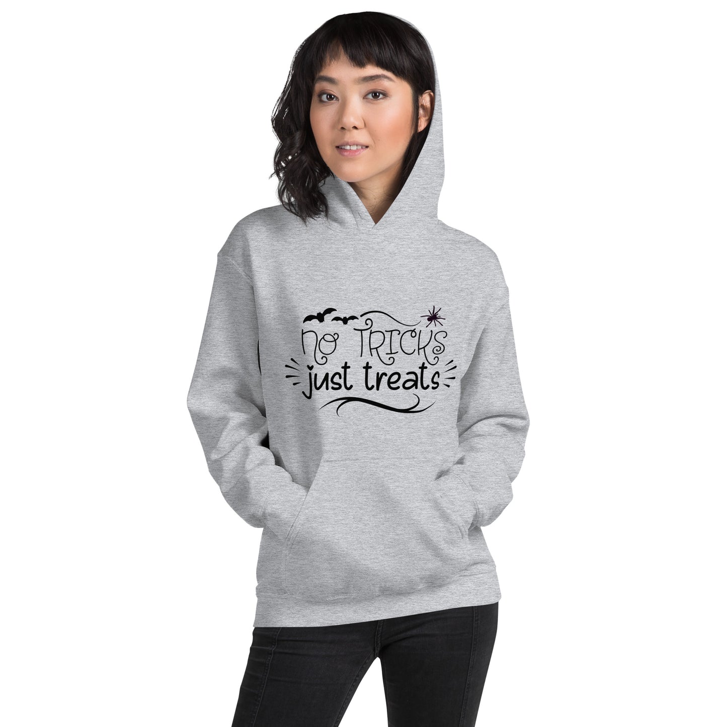 NO TRICKS, JUST TREATS- Unisex Hoodie