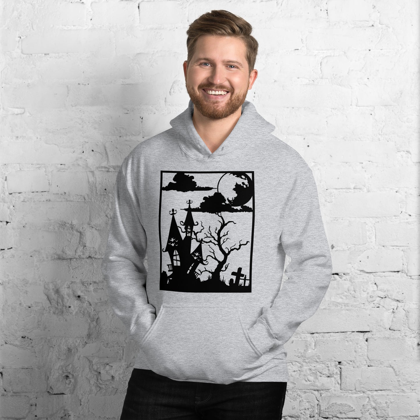 HAUNTED HOUSE- Unisex Hoodie