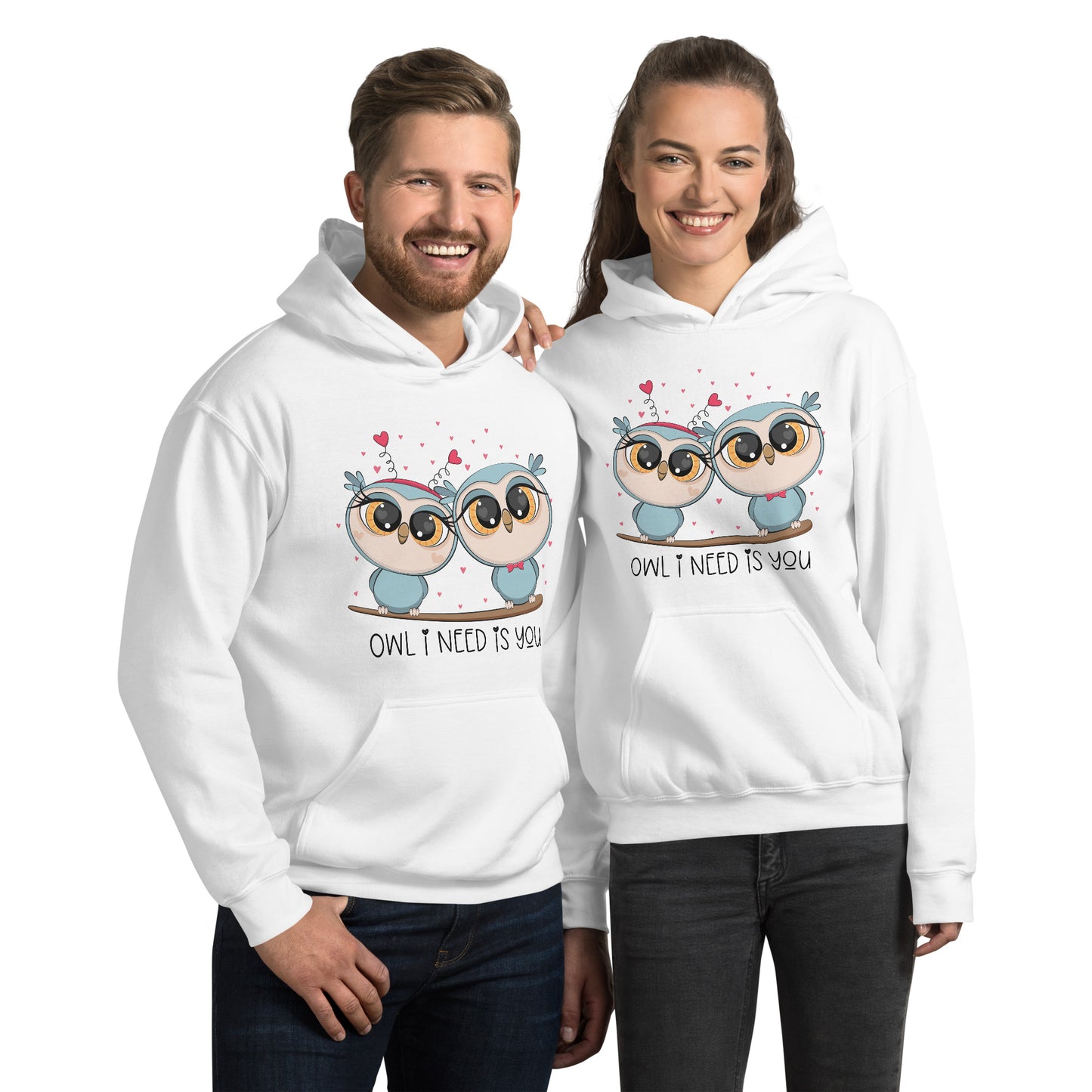 OWL I NEED IS YOU- Unisex Hoodie