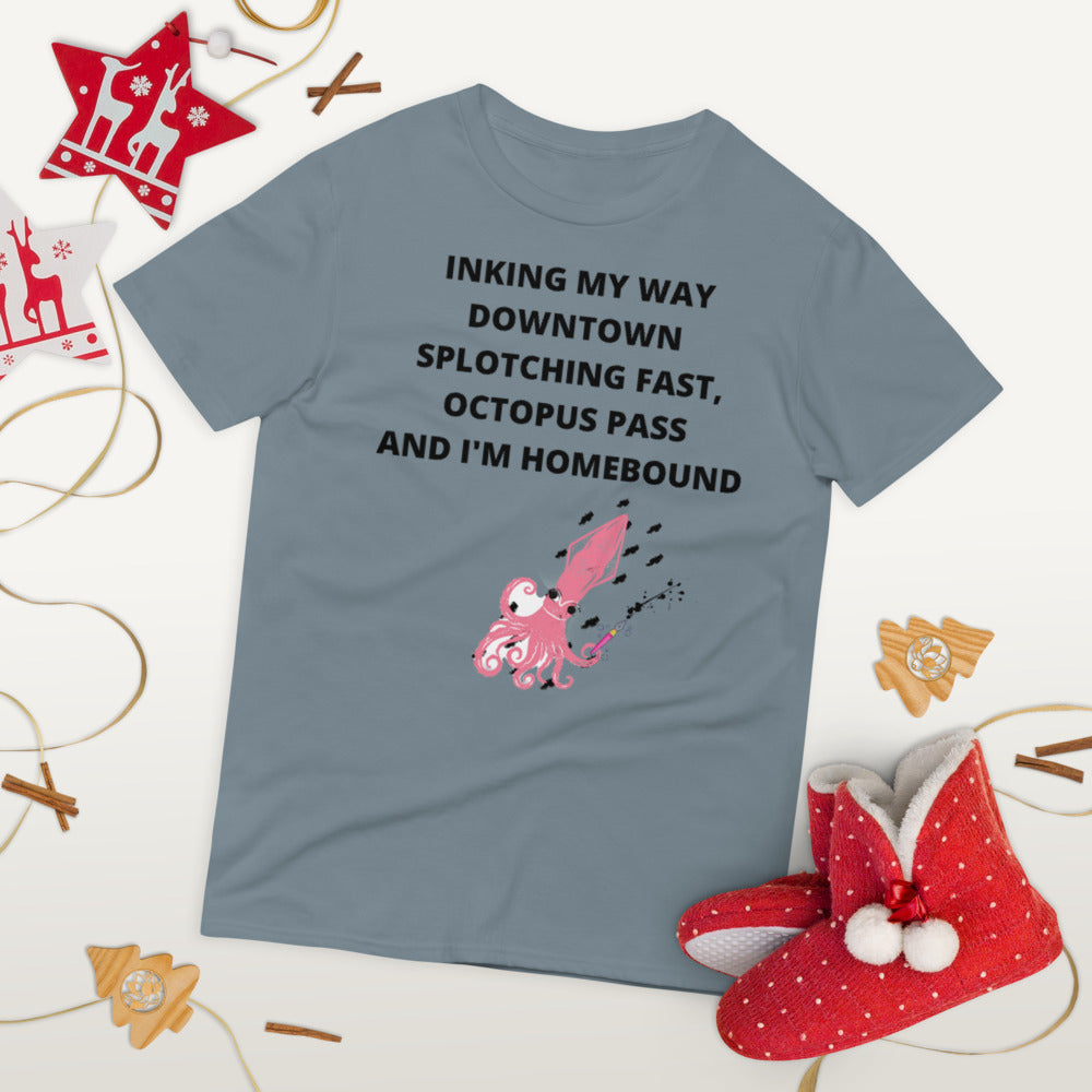 INKING MY WAY DOWNTOWN- Unisex Short-Sleeve T-Shirt